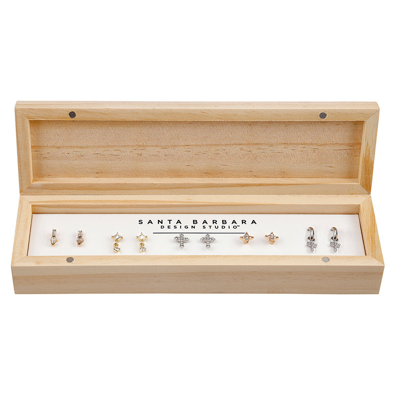 Boxed Earring Set With God All Things Are Possible (03/26)