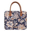Bible Cover Purse L I Can Do All Things Brown&Navy