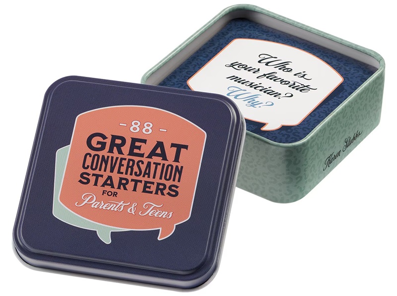 Tin 88 Great Conversation Starters For Parents & Teens