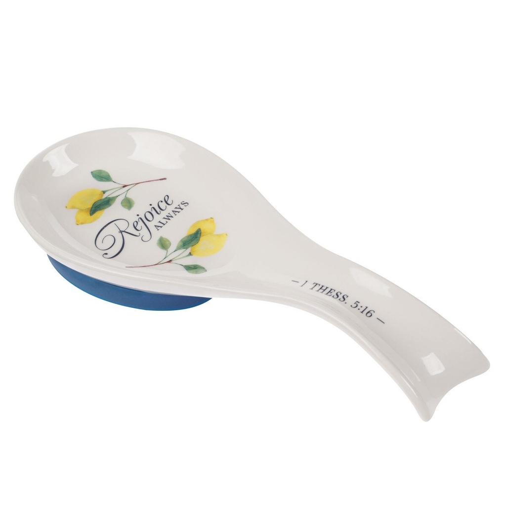 Spoon Rest Rejoice Always Lemons