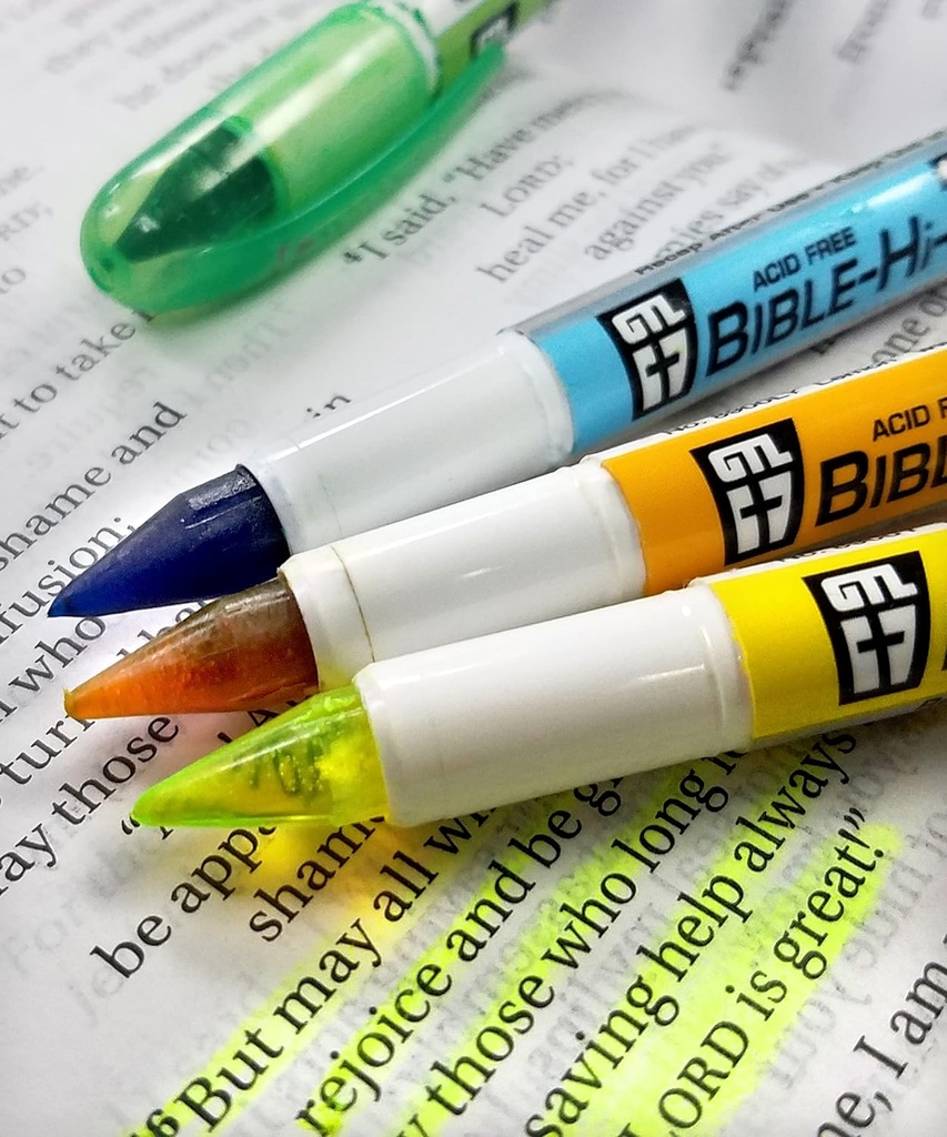 Highlighter Accu-Gel Bible Hi-Glider Study Kit 6