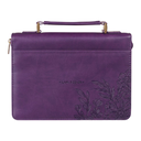 Bible Case Med Purple Blessed Lam 3:22-23