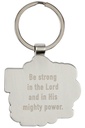 Keyring Be Strong In The Lord Metal