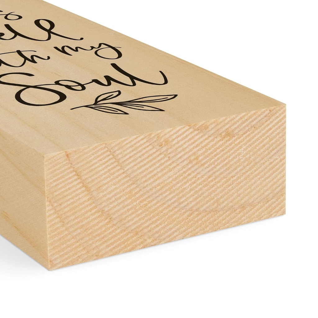 Block Décor It Is Well With My Soul Wood