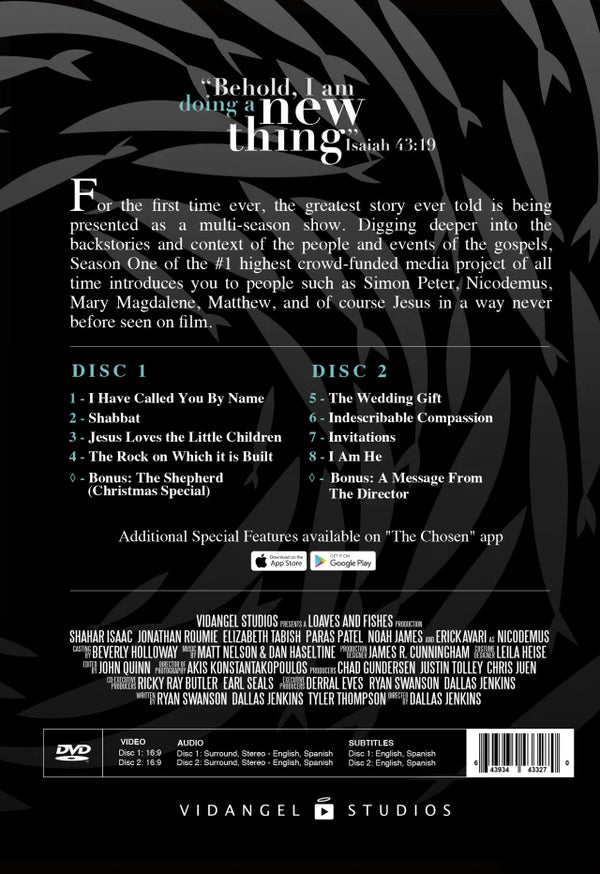 DVD The Chosen: Season One (2 DVDs) [MV]