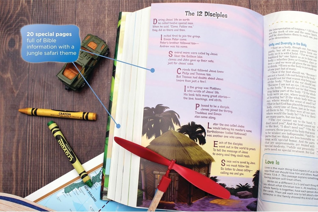 NIV Adventure Bible Coral I/L