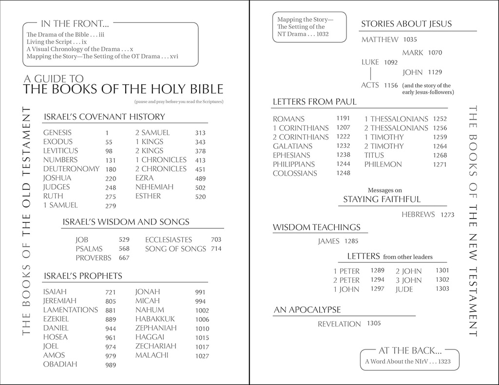 NIrV Outreach Bible Blue Paperback
