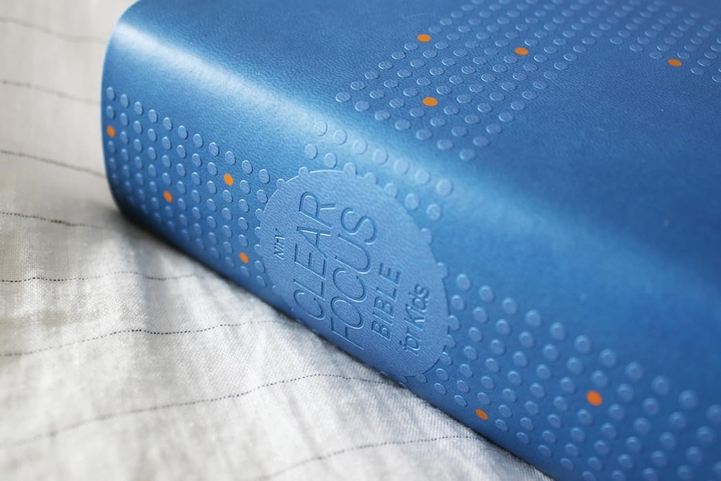 NIrV Clear Focus Bible for Kids Blue (08/25)