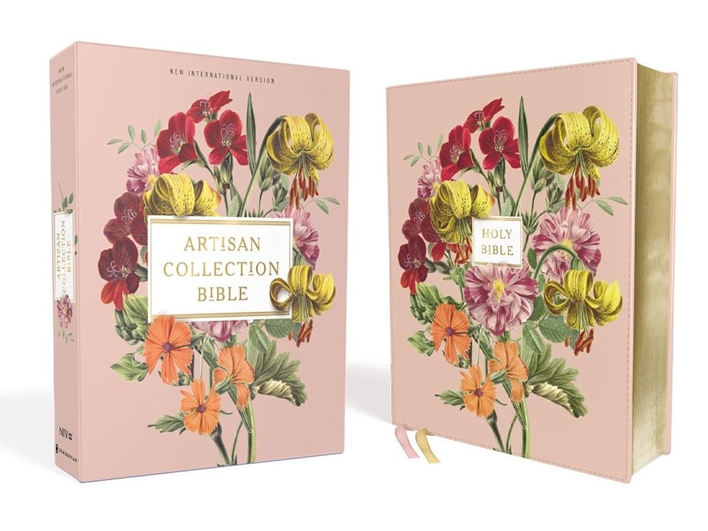 NIV Artisan Collection Bible Blush Floral I/L