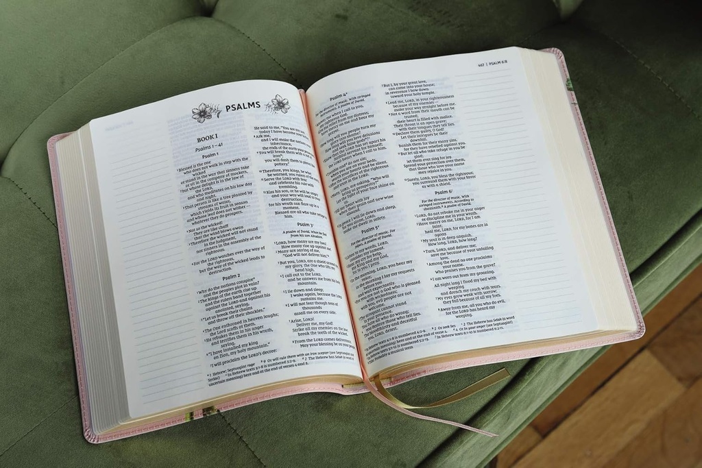 NIV Artisan Collection Bible Blush Floral I/L