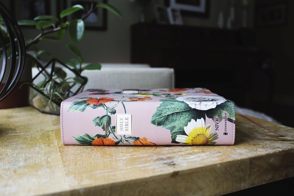 NIV Artisan Collection Large Print Leathersoft Blush (02/25)