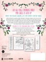 NIV Beautiful Word Colouring Bible For Girls Teal I/L