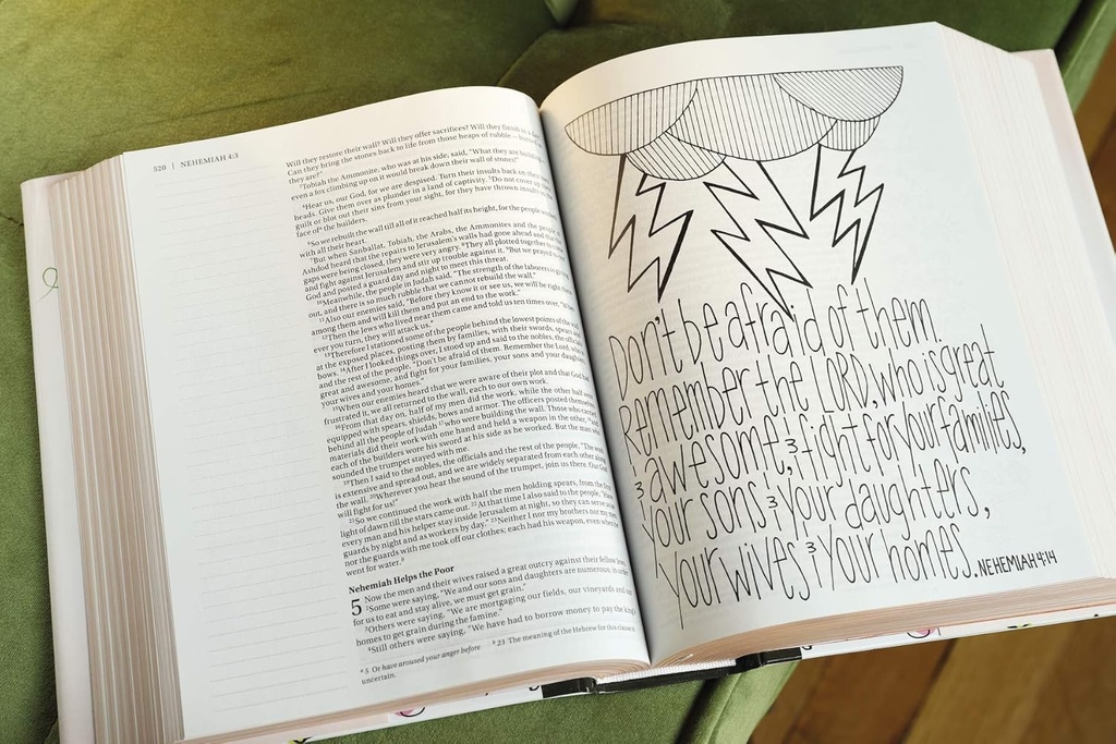 NIV Beautiful Word Colouring Bible For Teen Girls H/C