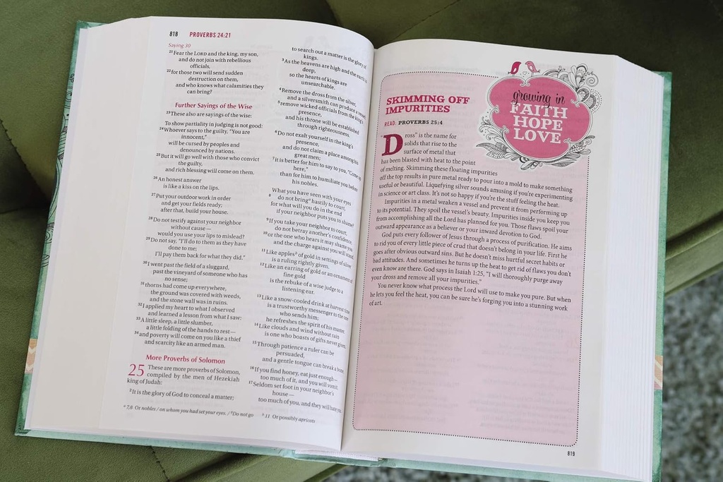 NIV Bible For Teen Girls H/C