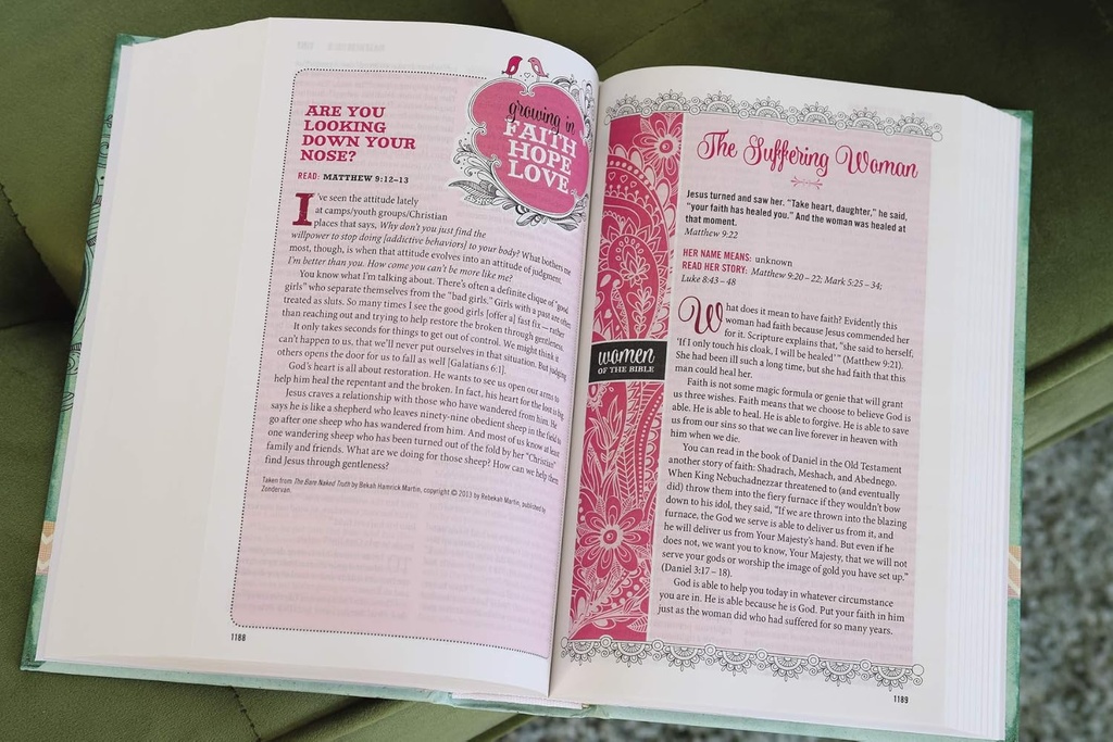 NIV Bible For Teen Girls H/C