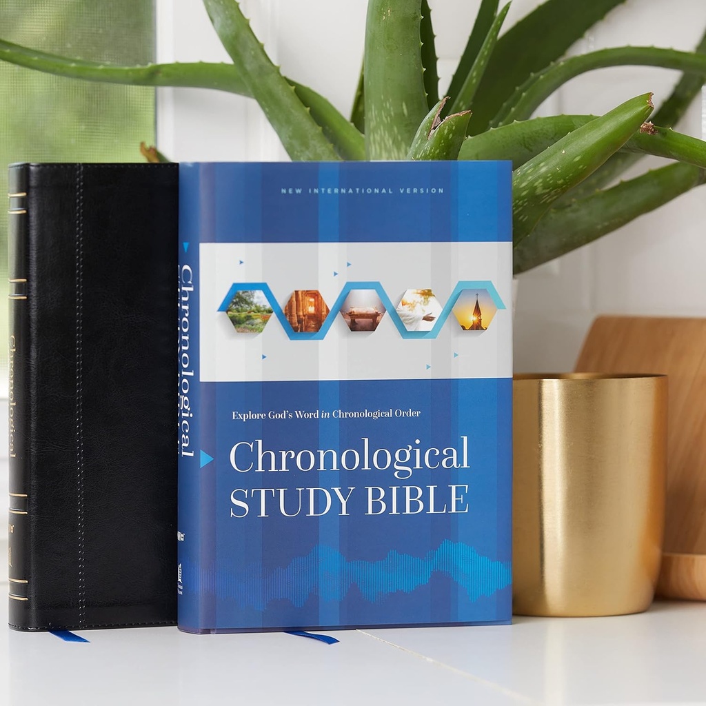 NIV Chronological Study Bible Black I/L