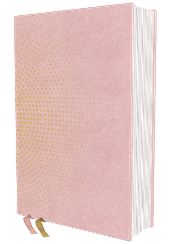 NIV Clear Focus Bible Leathersoft Pink (08/25)
