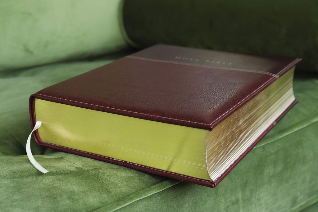 NIV Family Bible Keepsake Edition Burgundy I/L