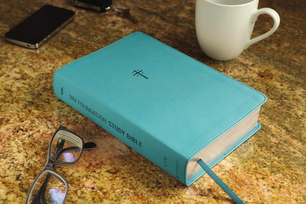 NIV Foundation Study Bible Teal I/L