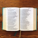 NIV Giant Print Compact Bible Teal I/L