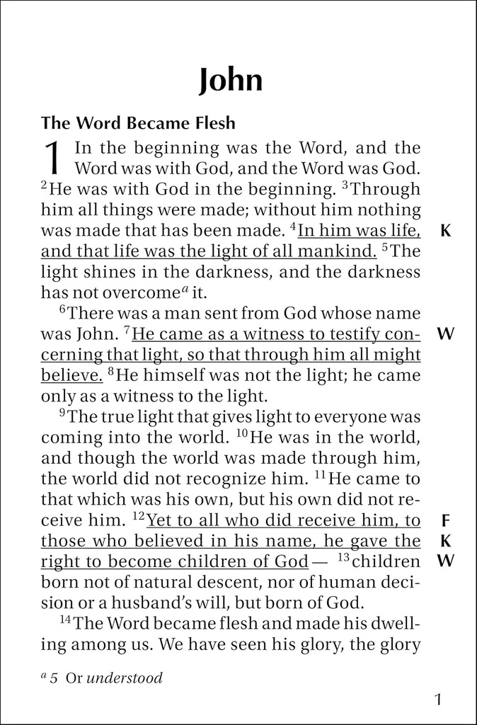 NIV Gospel of John 25 Pack