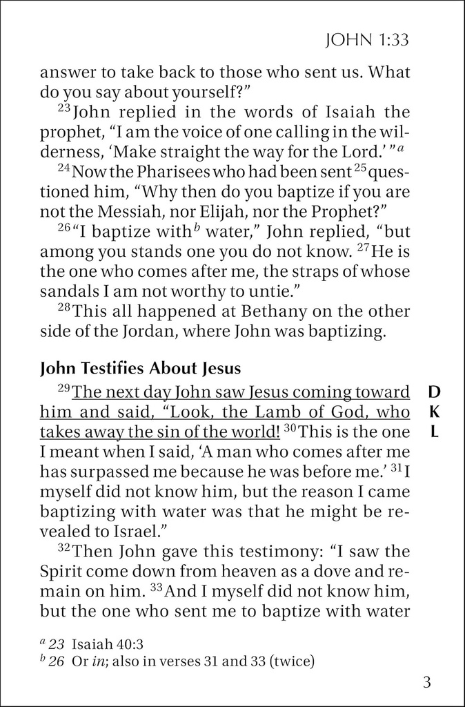 NIV Gospel of John 25 Pack