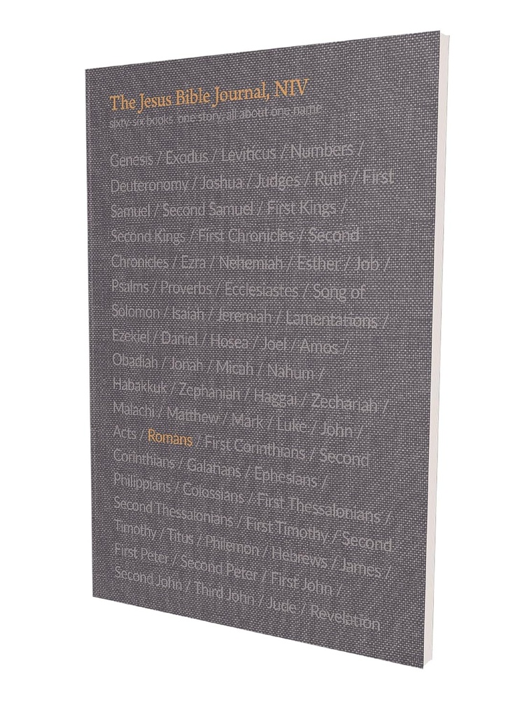 NIV Jesus Bible Journal: Romans