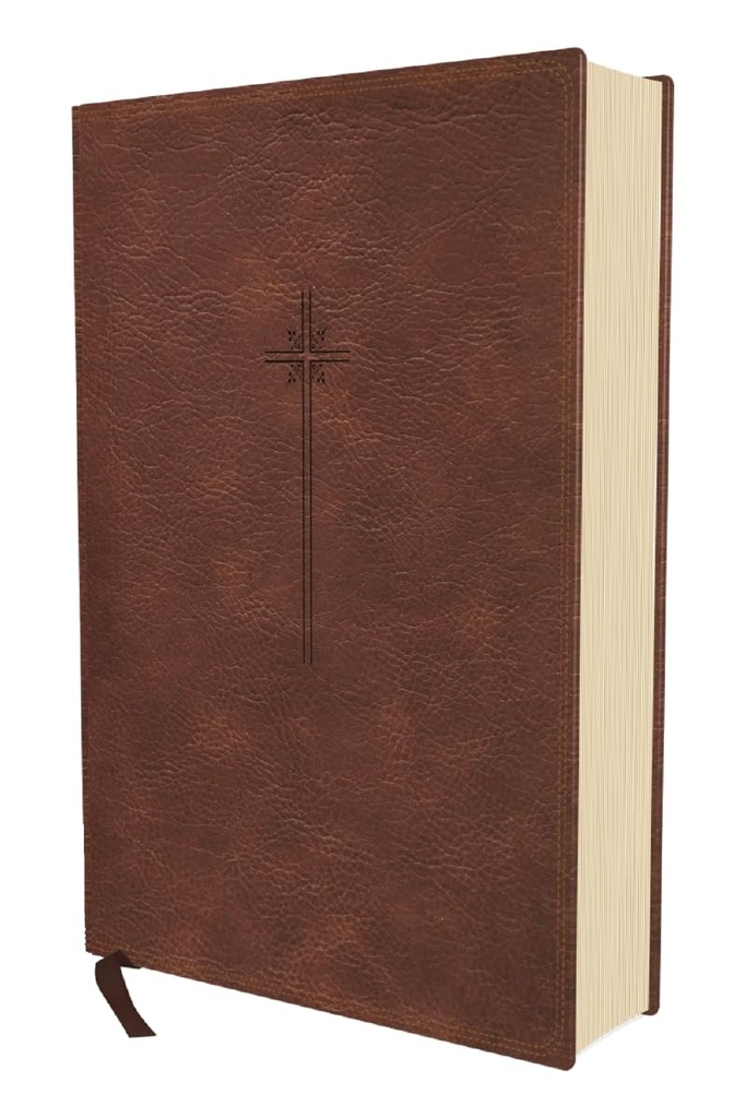 NIV Journal the Word Bible Brown Imitation Leather