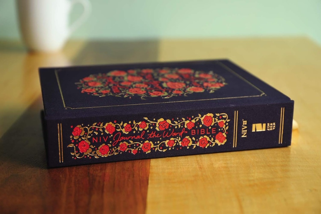 NIV Journal the Word Bible For Women Navy H/C