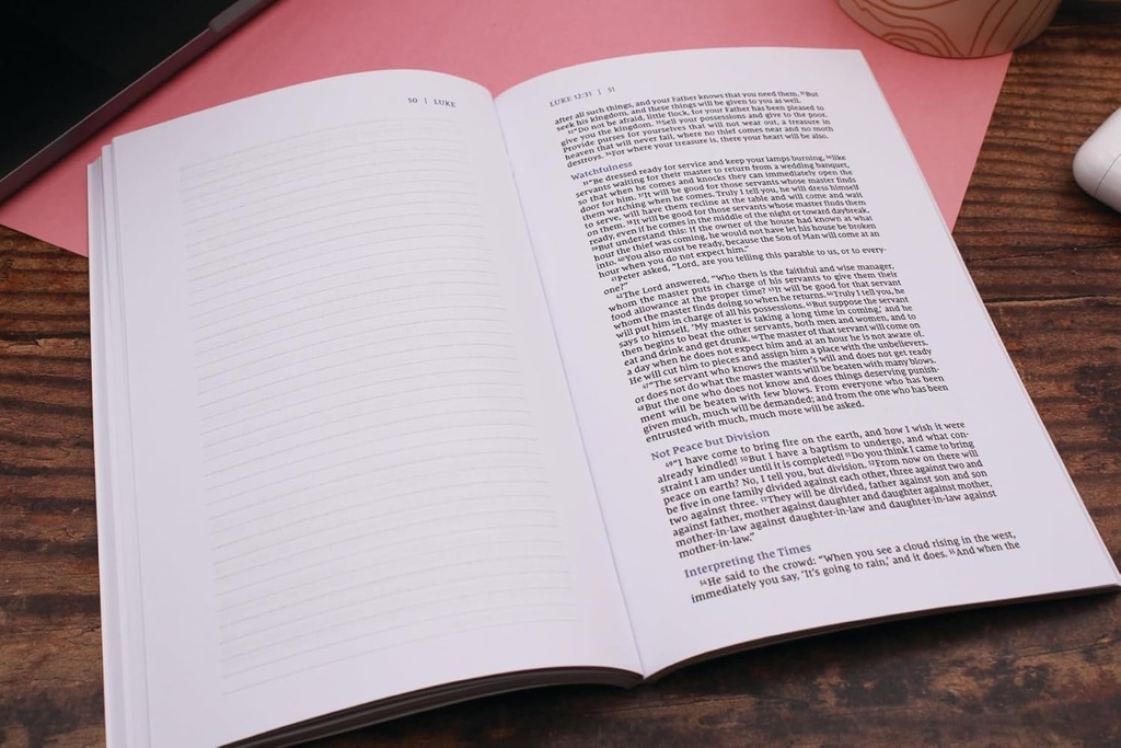 NIV Luke: Beautiful Word Bible Journal