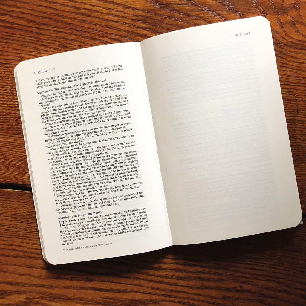NIV Luke: Beautiful Word Bible Journal
