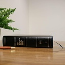 NKJV Wiersbe Study Bible Black Leathersoft