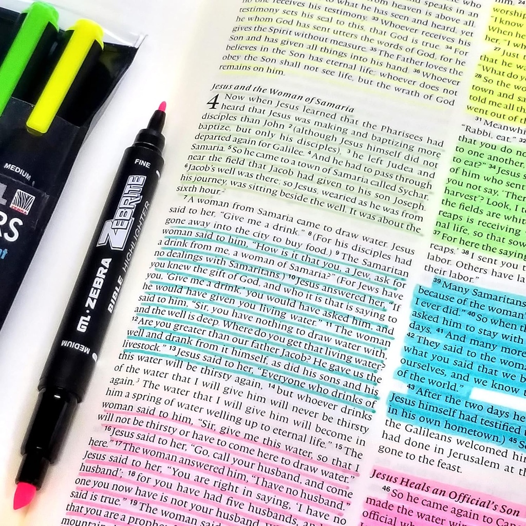 Zebrite Highlighters Set of 3