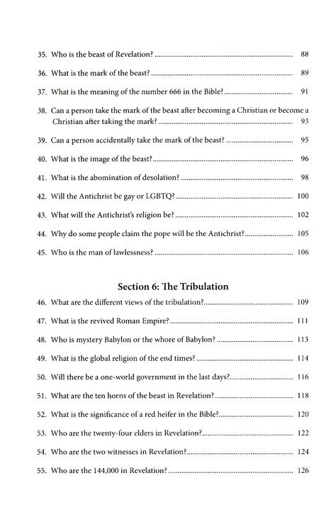 100 Bible Questions and Answers on Prophecy and the End Times (10/25)