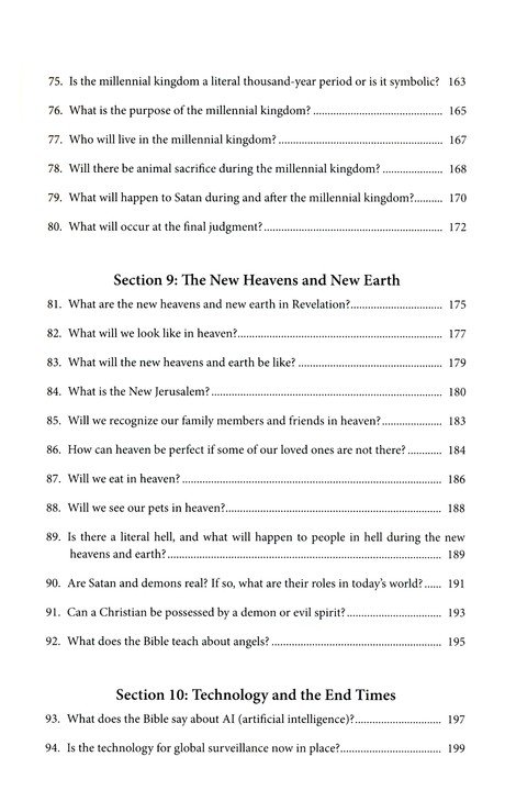 100 Bible Questions and Answers on Prophecy and the End Times (10/25)