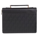 Bible Case Large I Know the Plans Black Floral Fashion