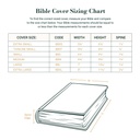 Bible Case Large Stand Firm Espresso/Honey-Brown