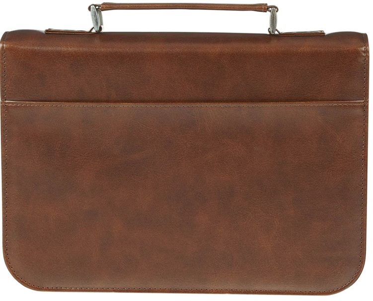 Bible Case Medium My Strength Lion Honey-brown