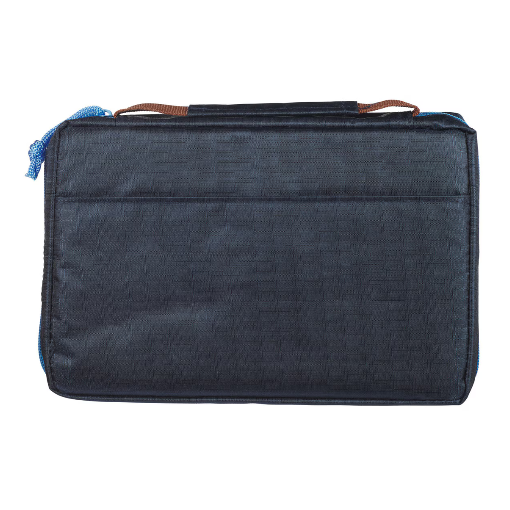 Bible Case Med Be Strong Space Blue Polyester (01/25)