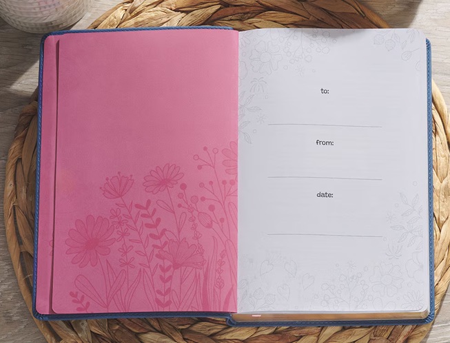 Bless Your Heart Daily Devotional For Women Blue 
