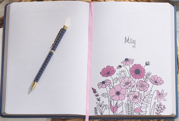 Bless Your Heart Daily Devotional For Women Blue 