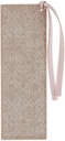 Bookmark Faux Leather Taupe My Grace Is Sufficient For You 2 Cor. 12:9