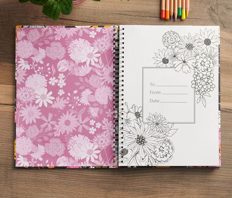 Coloring Book Spiral Grow in Grace 2 Peter 3:18
