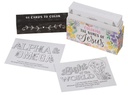 Colouring the Names of Jesus Boxed Cards