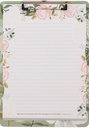 Clipboard w/Pad Green Floral But the Lord Stood With Me 1 Tim. 4:17