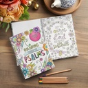 Coloring Book Spiral Coloring through the Psalms