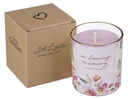 Glass Candle In Loving Memory