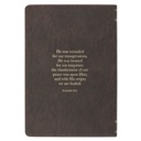 Journal Amazing Grace Brown Crown of Thorns Classic Faux Leather