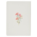 Journal A Sweet Friendship Bright Floral Wreath Classic Faux Leather