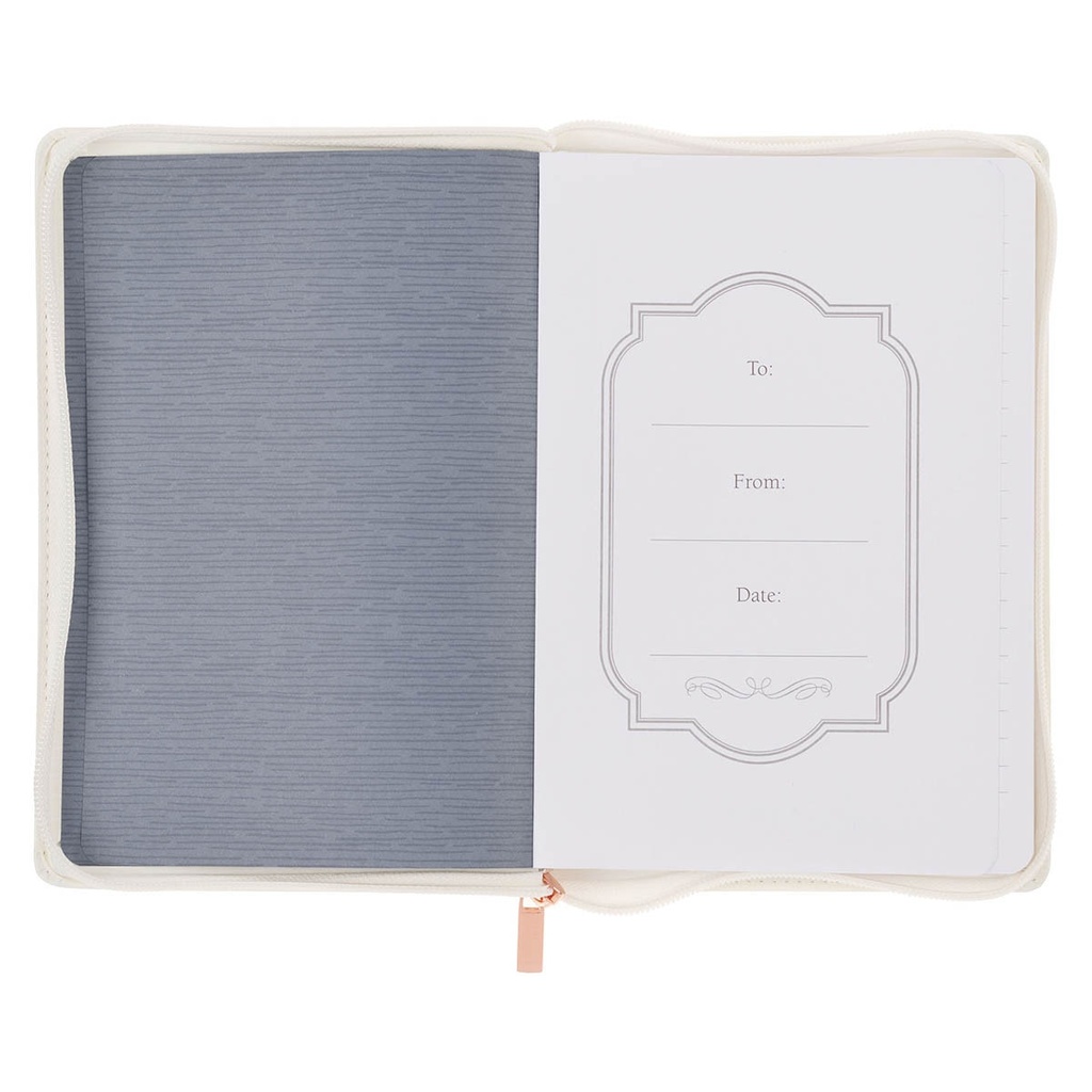 Journal A Sweet Friendship Bright Floral Wreath Classic Faux Leather